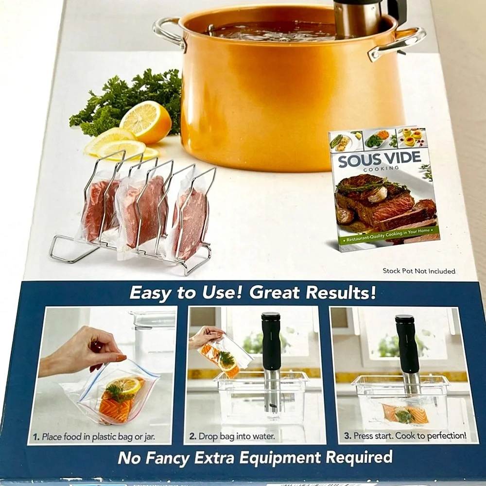 Power Precision Cooker - Sous Vide Method, NEW